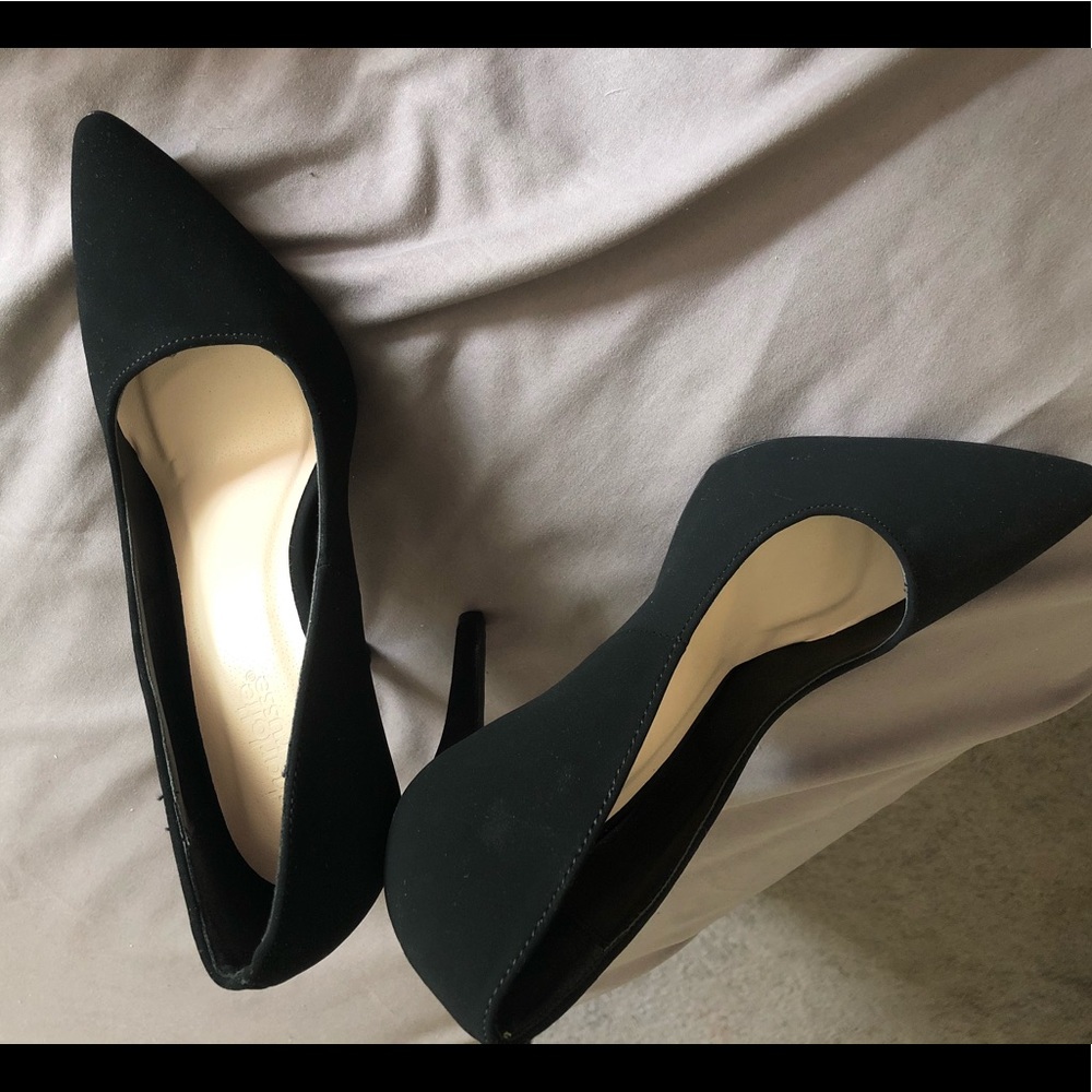 Black heels